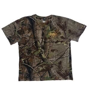 Roadkill Cafe Seligman Arizona Code V Realtree Camouflage Graphic T-shirt